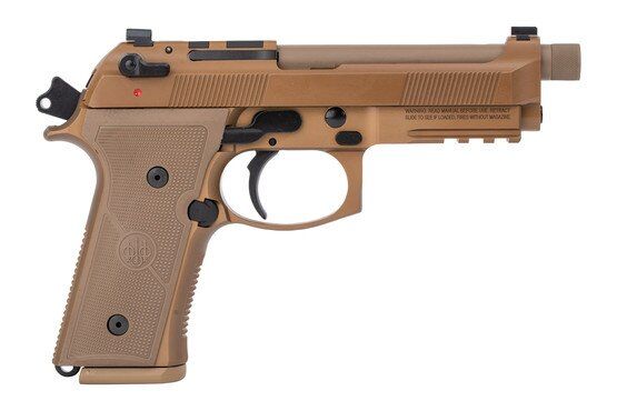Beretta M9A4 Centurion 5.1" 9mm Pistol features an optic-ready slide